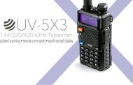 BTECH UV-5X3 Handheld Tribander
