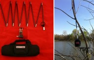 6-80 Meter Antenna EzMilitary in a 16″ bag with Match & Mount