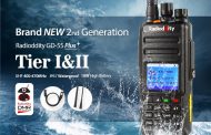 Radioddity GD-55 Plus UHF 400-480MHz Waterproof DMR Digital Radio,10W with 2800mAh Battery Mototrbo Dual Time Slot (Tier I&II)