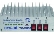 Dual band Portable  Amplifier TC-VU50 ( VHF and UHF )