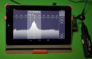SDR Touch demo on Android device using SDRplay RSP
