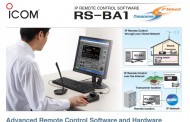 Icom RS-BA1 IP Remote Control Software