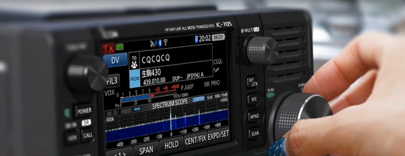 Icom IC-705 Interview with Ray Novak from Orlando Hamcation 2020
