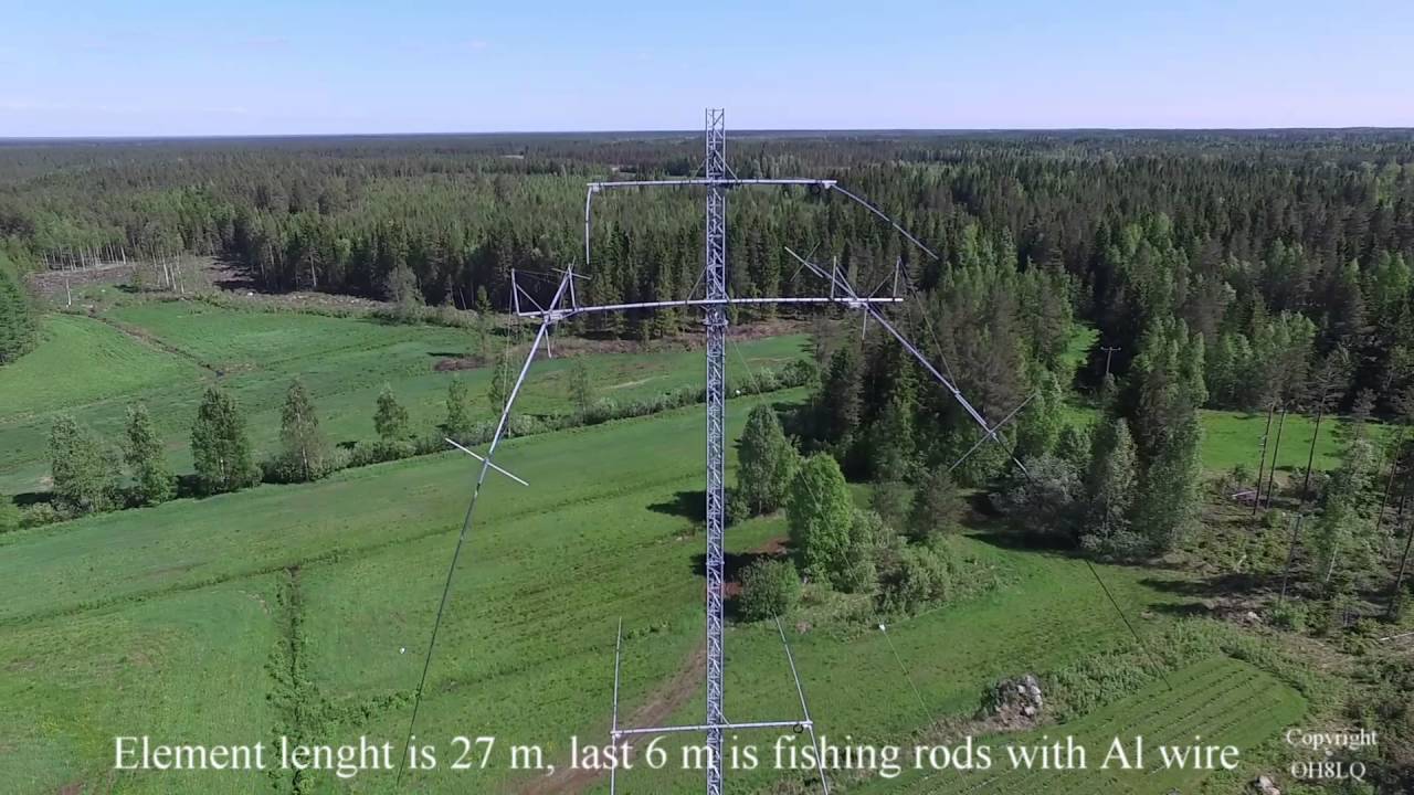 80m yagi OH8LQ
