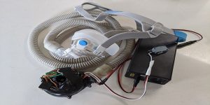 Dispositivo di ventilazione open source low-cost