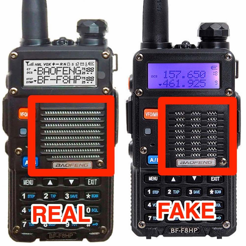 Buyer Alert!  Do you know how to spot a counterfeit BF-F8HP?