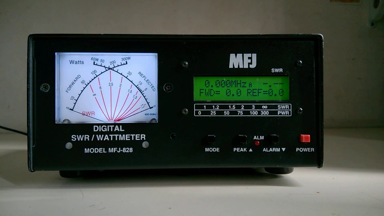MFJ 828 Digital SWR / Wattmeter