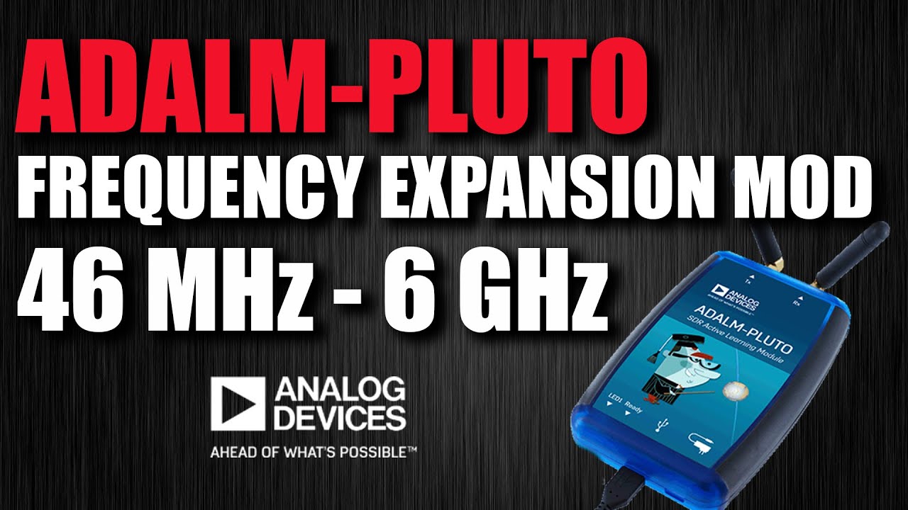 ADALM PLUTO Frequency Expansion Modification Plus CPU Cores