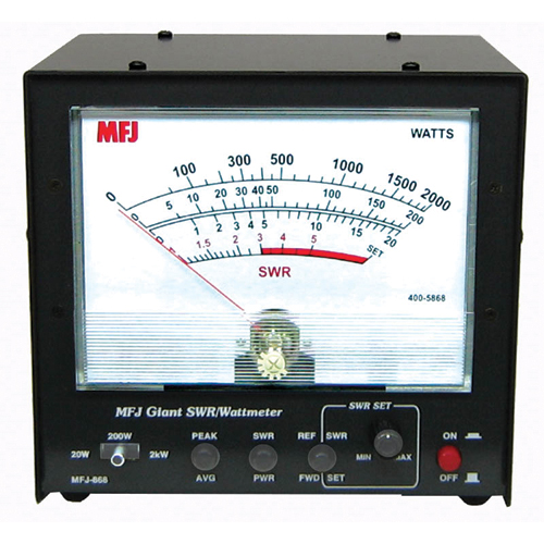 MFJ-868B Giant SWR/Wattmeter
