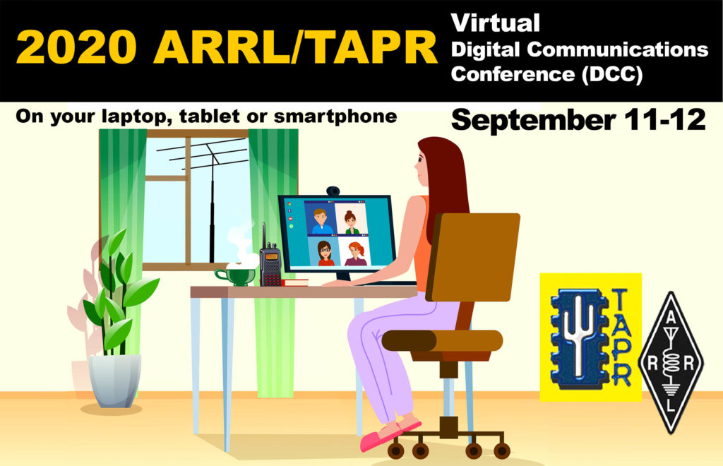 ARRL and TAPR Virtual Online Digital Communications Conference (DCC)