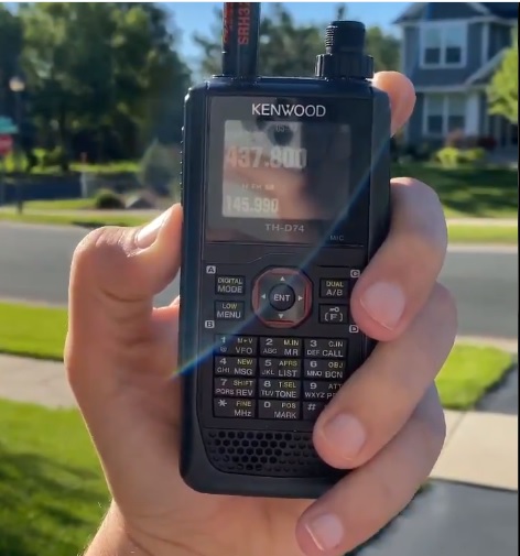 The new ISS FM repeater is AWESOME! 30-degree pass and I had S9 signal on the downlink for 90 seconds here in Minnesota