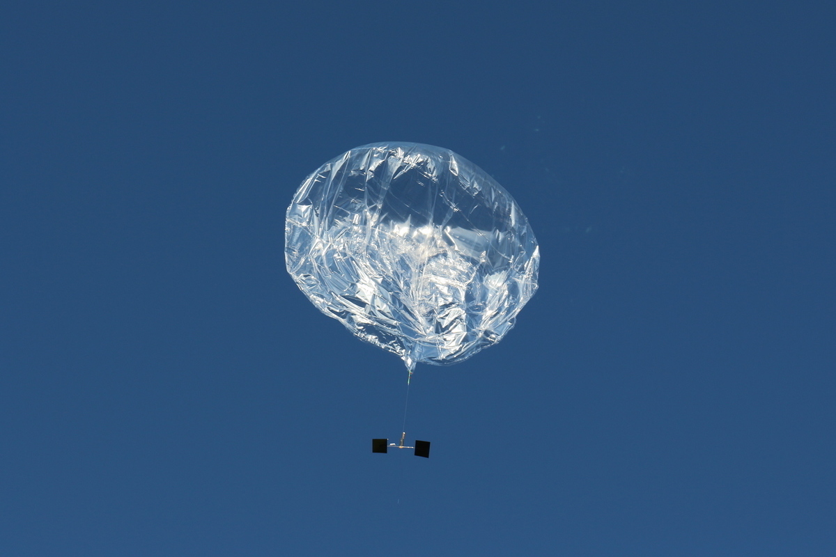 Multiple Balloons Carrying Ham Radio Payloads Launched