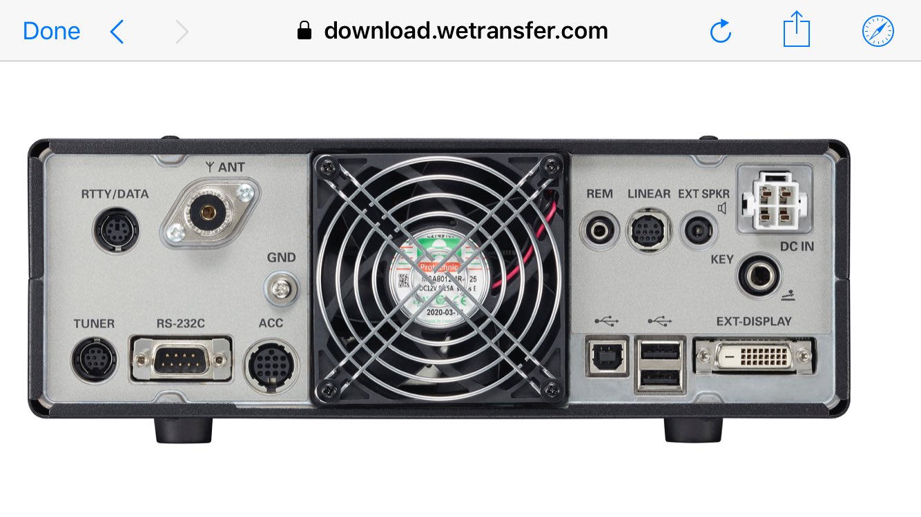 Newly released pictures of the new FTDX10 SDR