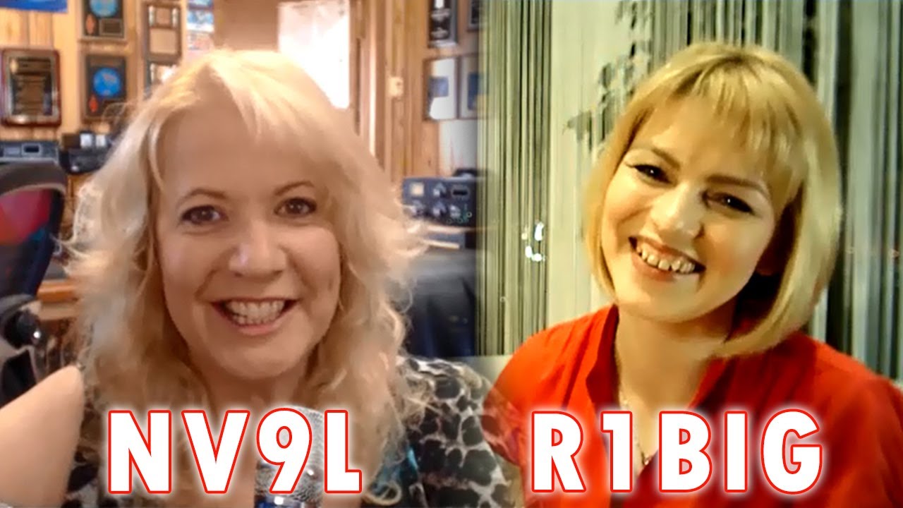 Valerie NV9L & Raisa R1BIG: to meet a future spouse in a Ham Contest?