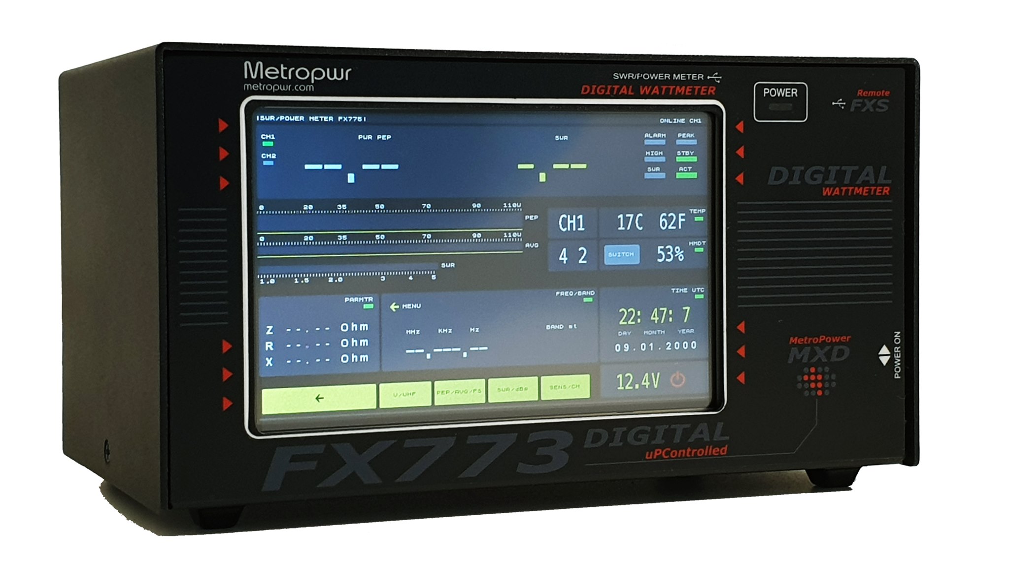 New! Wattmeter HF/50 MHz  FX773 3/5 kWatt