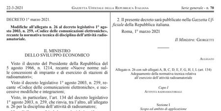 Dal MISE novità importanti!