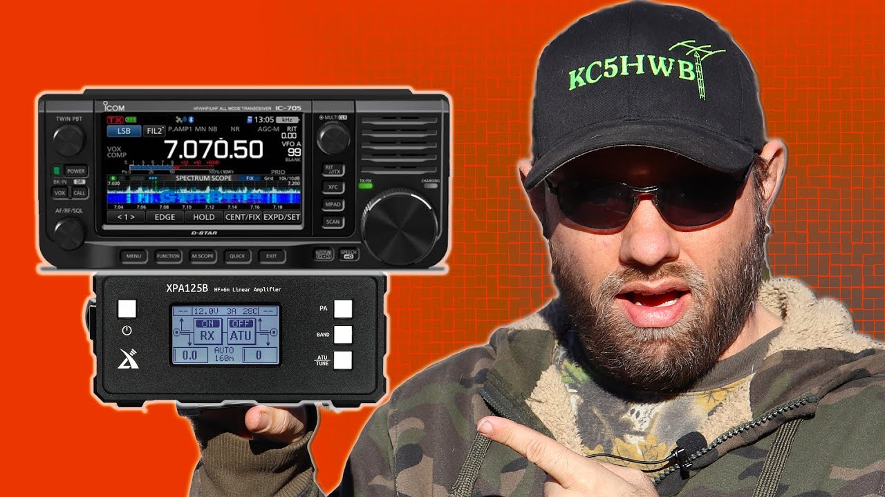 How to use the Icom IC-705 with the Xiegu XPA125B Amp