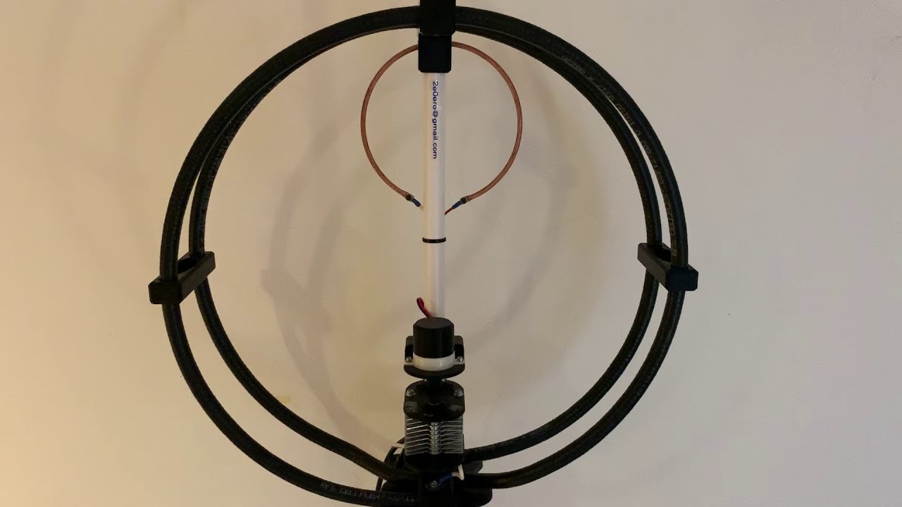 MAGNETIC LOOP 40M – 10M Built by 2E0ERO