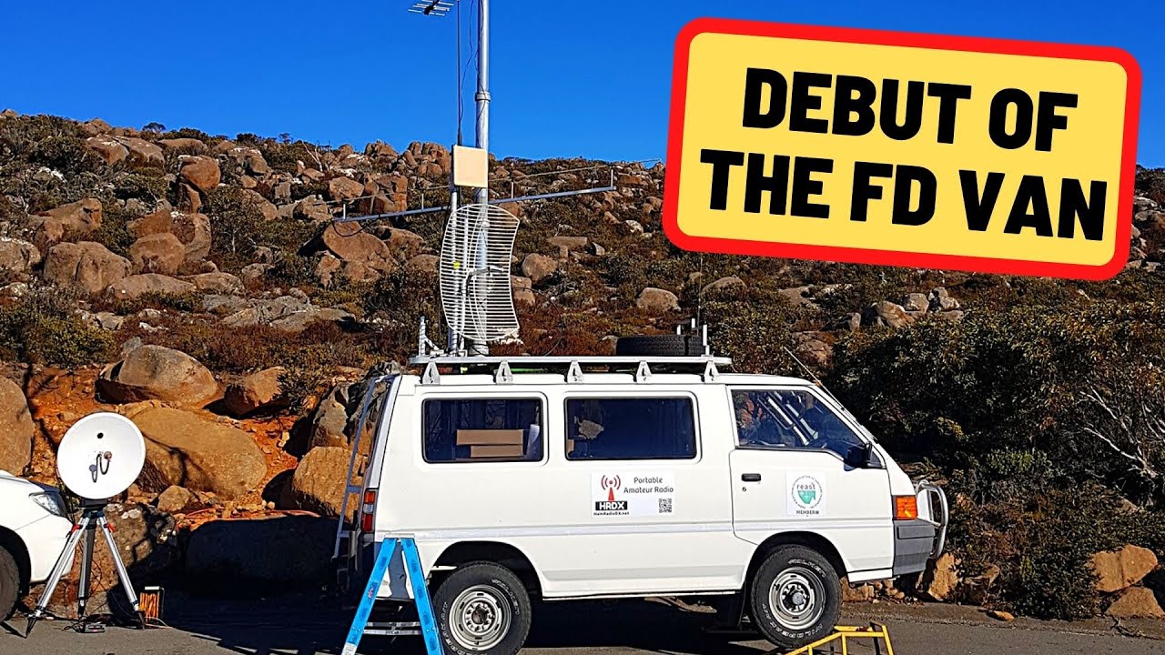 New Field Day van! Winter Field Day 2021