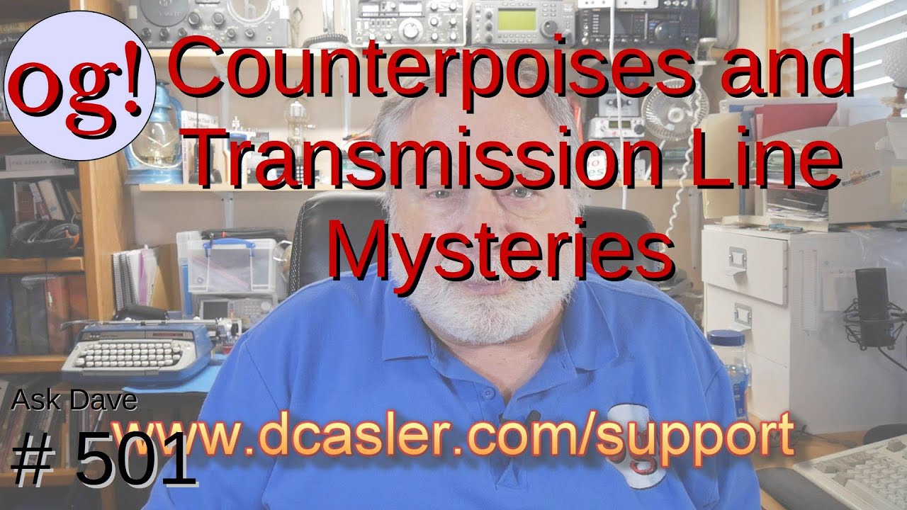 Counterpoises and Transmission Line Mysteries