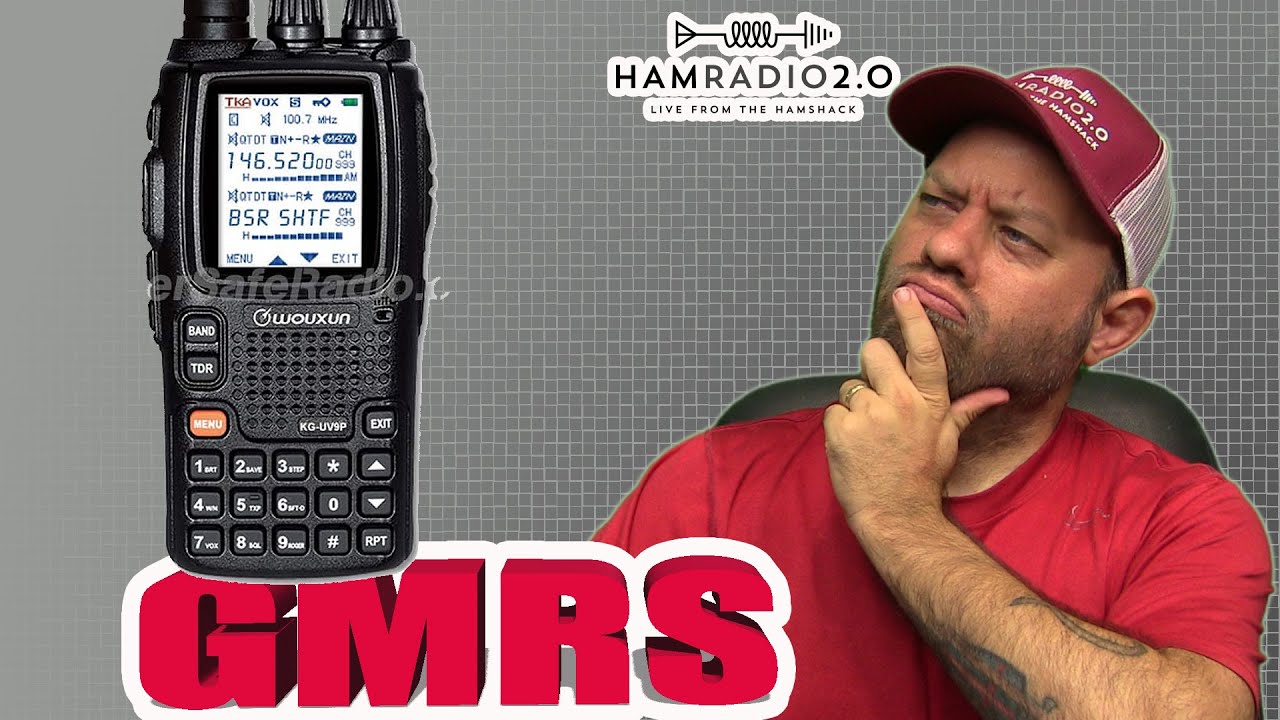 Wouxun KG-UV9G GMRS Handheld from Better Safe Radio