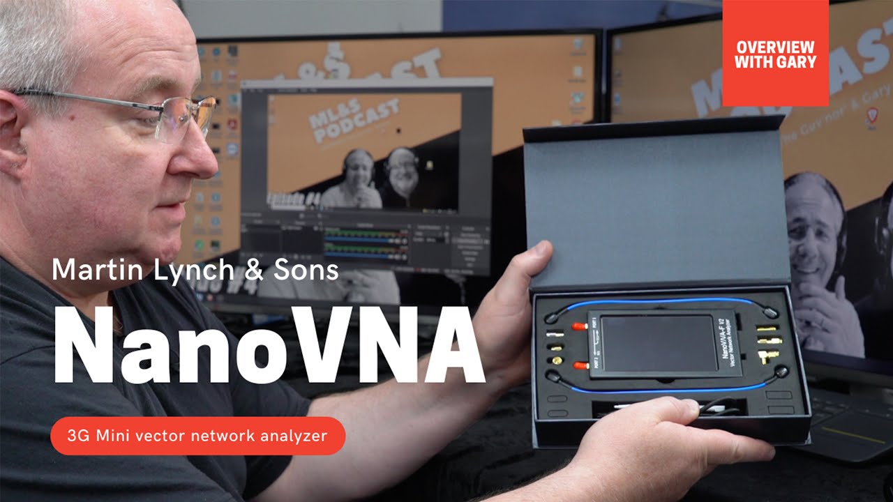 NanoVNA-F_V2 3G Mini Vector Network Analyser