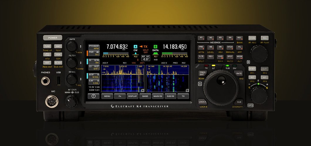 Elecraft K4 Hands-on   (UK Sample)