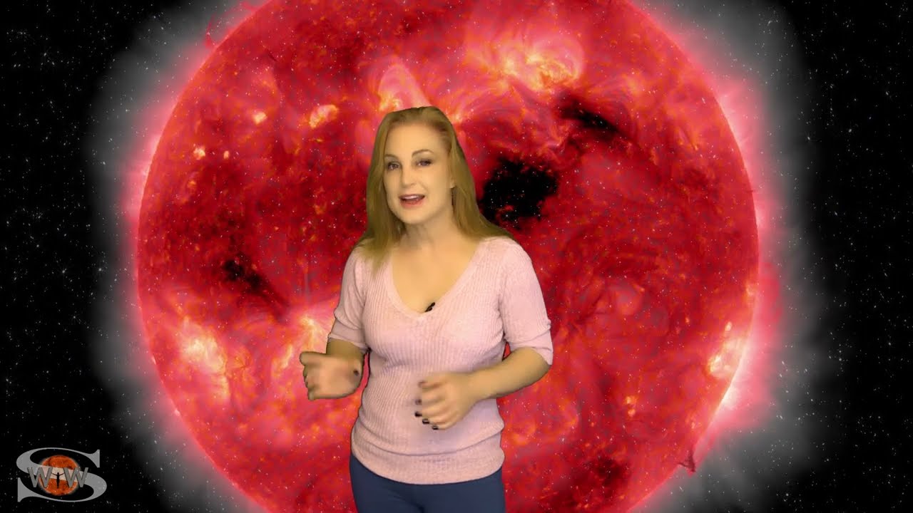 A Big Flare, A Radiation Storm & Double Fast Wind Streams
