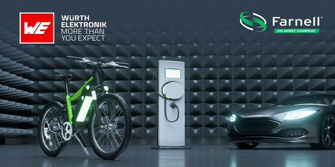 Partnership strategica tra Farnell e Würth Elektronik nel settore dell’e-mobility