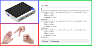 Riconoscimento dei gesti con Wio Terminal