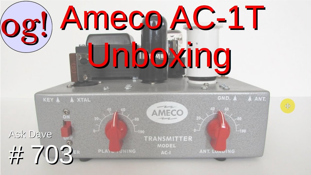 Ameco AC-1T Unboxing