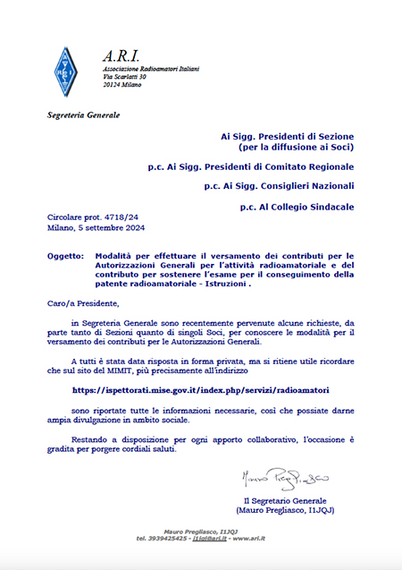 Circolare contributo MIMIT